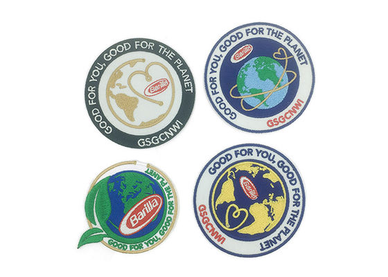 الصين الحديد المخصص على الملابس الملصق البقع المطرزة الحافة قطع الليزر المزود