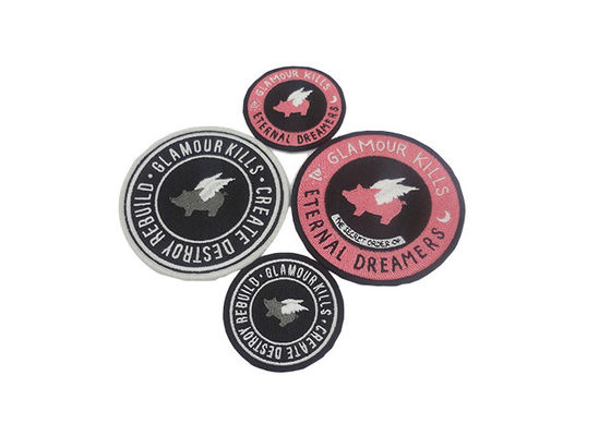 الصين تخصيص ملابس مطرزة ملونة 100% صديقة للبيئة المزود