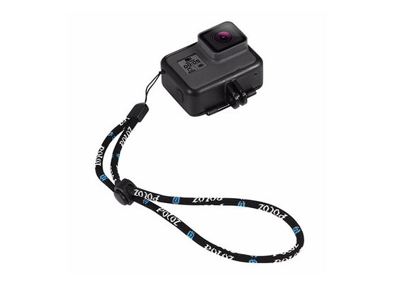 نايلون أسود قابلة للتعديل شعار مطبوعة الحبال الحبل الحبل الحبل للحامل الكاميرا المزود