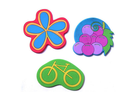 الحيوانات 3d الحافظة المغناطيسات المطاطية الثلاجة واحد أو مزدوج الجانب المزود