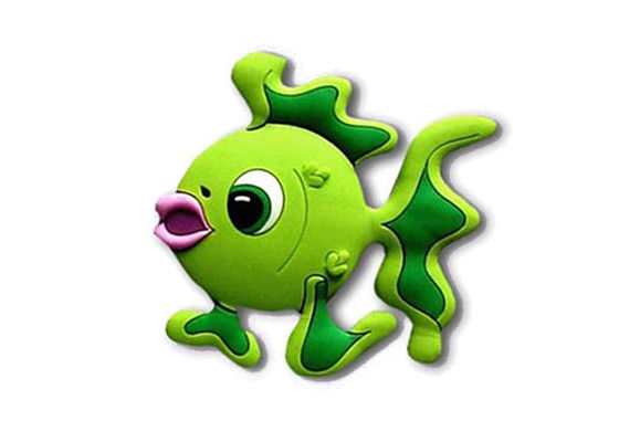 مغناطيسات المطبخ الزخرفية المطاطية الثلاجة الحجم المخصص قوة امتصاص عالية المزود