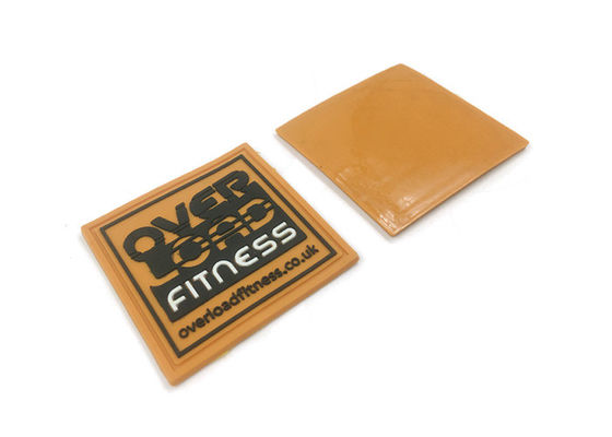 40x40x2mm بقع مخصصة للقبعات المادة الرطوبة السيليكون الناعمة التصميم ثلاثي الأبعاد المزود