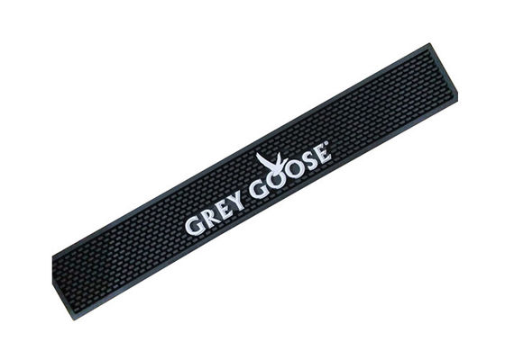 أسود وأبيض رقيقة PVC بار مات كاونتر باد البلاستيك المطاط طاولة مضاجع المزود