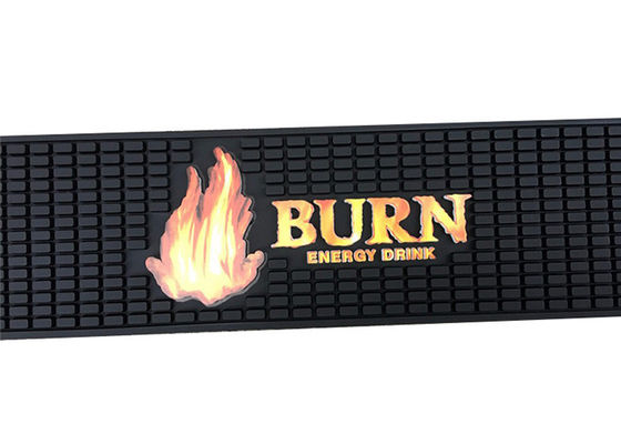 سوداء مضادة للانزلاق البيرة ناعمة PVC بار مات لون بانتون لا رائحة غير متلاشى المزود