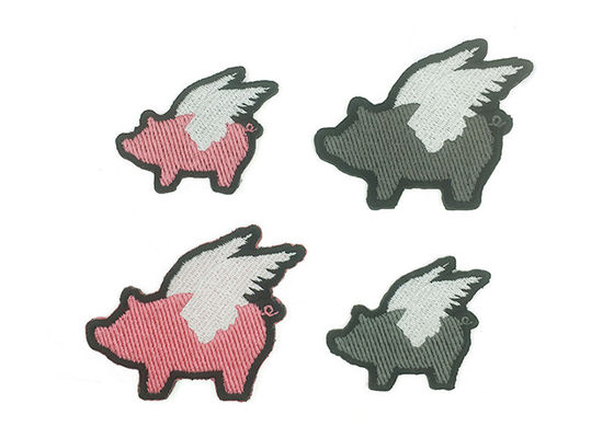 ملصقات قبعة مطرزة من القماش ، عصا ملصقة ذاتية على ملصقات مطرزة المزود