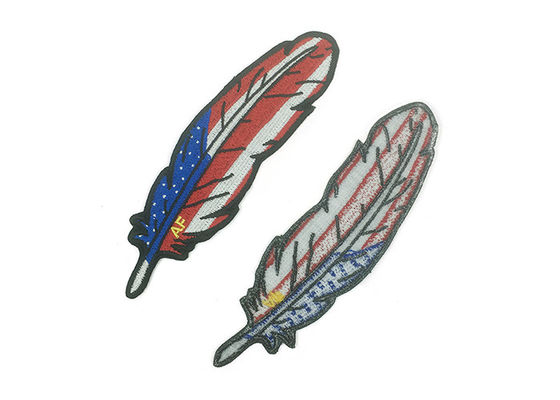 خياطة الحدود الحرارية على البقع المطرزة ، البطاقة المطرزة الصديقة للبيئة المزود