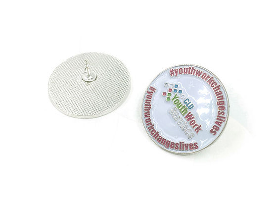 الفضة المعدنية المسمار اللابيل الدبابيس عملية الصب الموت بدلة حقيبة ظهر ديكور المزود