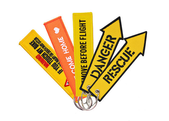 سلاسل المفاتيح الطيران الملصقات المطرزة طيران الهدايا شارات الملصقات المزود