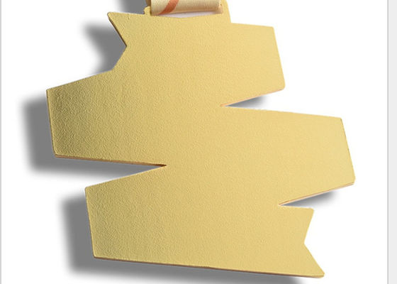 شعار مخصص شكل شريط مخصص ميداليات الجائزة المرنة المسمار الصب المطبوق المزود