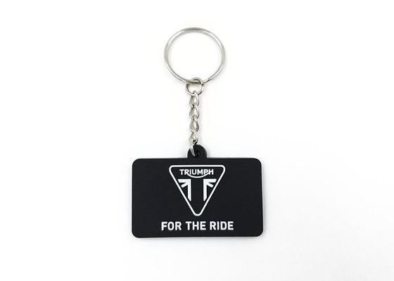 2D 3D PVC ملونة مطبوعة خصيصا مفاتيح غير منتظمة / مستطيلة الشكل مع شعار مخصص المزود