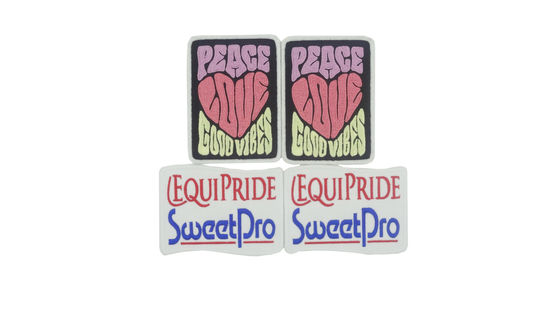 الشعارات المطرزة من الحديد ، الشكل المربع الشعارات المطرزة المخصصة المزود