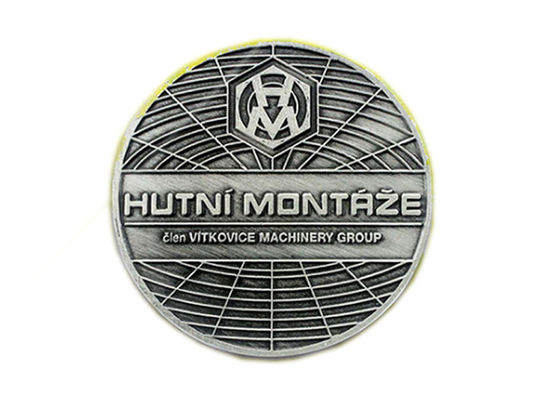 تذكارات ماراثون الذهبية المعدنية / جائزة الرياضة 3D التصميم الميدالية الفضية القديمة المزود