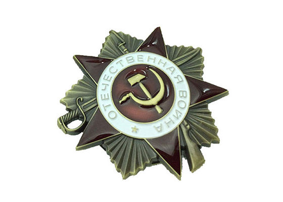 سباقات الماراثون الرياضية المخصصة ميدالية معدنية مع شريط المزود