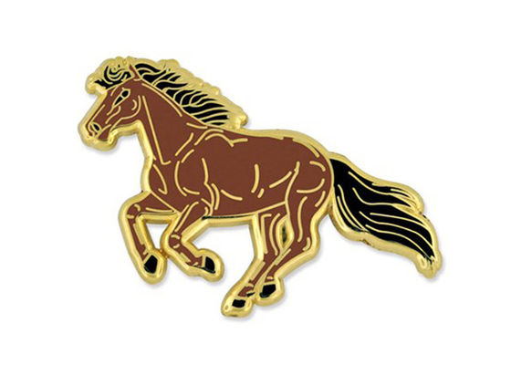 الدراجة الوردية الشعار المعدني الرمز الرجال المجوهرات / الدبابيس المعدنية المزود